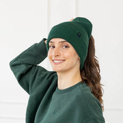 The Magnetic Winter Beanie | Wear Your Hair Up or Down & Stay Cozy!