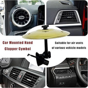 Turn Your Drive into a Drum Beat with This Mini Car Cymbal Vent!