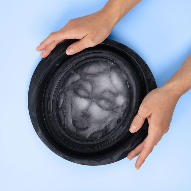 Foldable Facial Ice Bath | Built-In Ice Tray for Skincare & Relaxation
