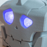 💀 Voice-controlled skull treasure chest | Smart Game Card Storage with Sound & Light